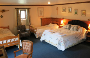 'Barley Barn' en-suite family B&B bedroom