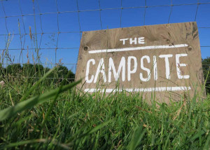 Campsite at Huxtable Farm B&B, West Buckland, Barnstaple, Filleigh, Devon