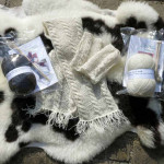 Huxtable Farm Jacob wool knitting kits