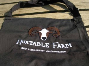 Huxtable Farm B&B Apron