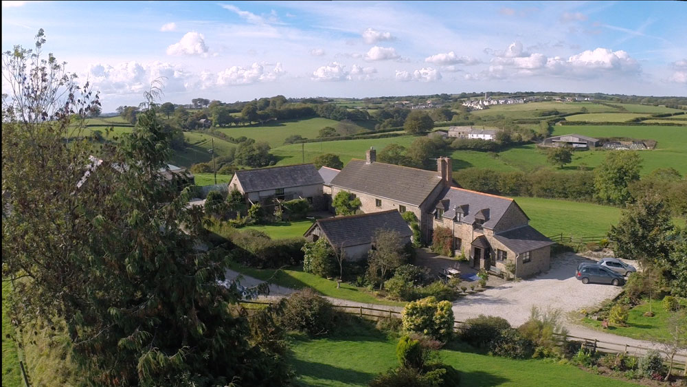 Huxtable Farm B&B Devon near Exmoor