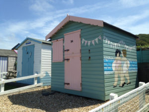 Westward Ho! beach huts