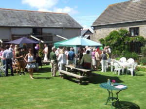Party Celebration at Huxtable Farm B&B
