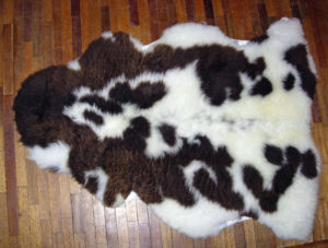 Jacob sheepskin rug