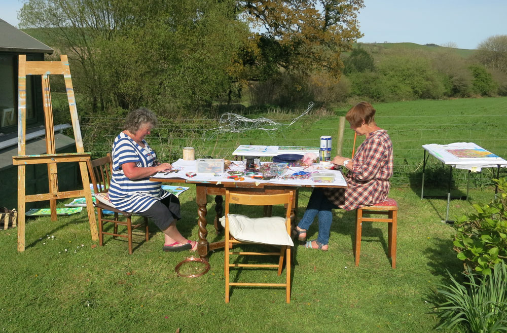 Bespoke art day with Ruth Bateman