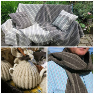 Huxtable Farm Jacob wool products - Christmas gifts