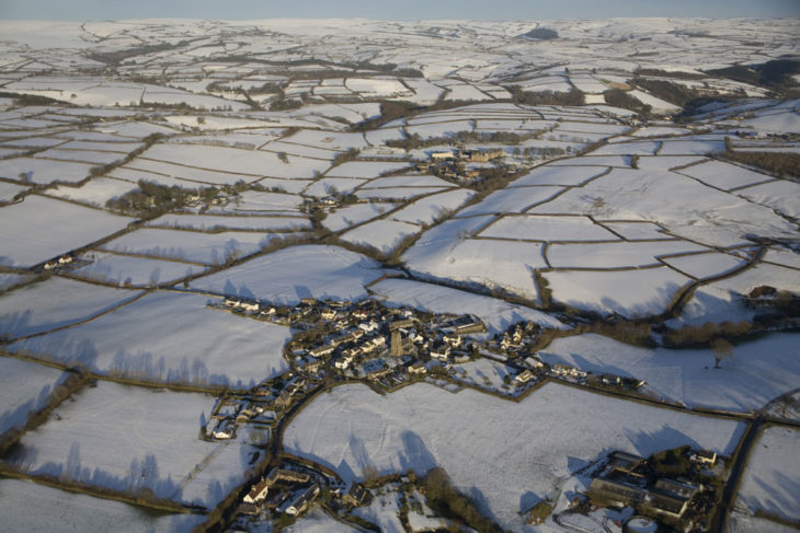 West Buckland in the Snow
