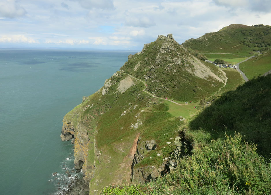 Valley of the Rocks near Lynton and Lynmouth