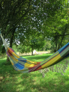 Relax in the hammock