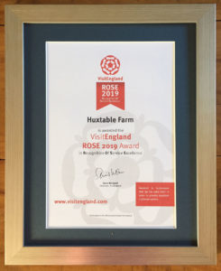 Huxtable Frm B&B Rose Award