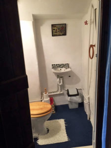 Access to toilet in Blue bedroom
