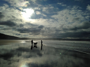 Woolacombe in the rain